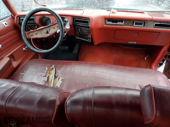 1977 Oldsmobile Cutlass with VIN 3G37R7R202893, listed as a Copart auction lot 86433114 with 21,252 mi miles and Clean Title. Bid and sale history available at DreamBid. Image 8.