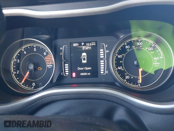 2018 Jeep Cherokee Latitude Plus with VIN 1C4PJMLB0JD512965, listed as a IAAI auction lot 42578881 with 48,290 mi miles and . Bid and sale history available at DreamBid. Image 7.