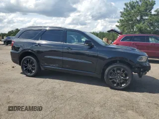 2021 Dodge Durango GT with VIN 1C4RDJDG7MC750878, listed as a Copart auction lot 60526925 with 36,190 mi miles and Salvage title. Bid and sale history available at DreamBid. Image 4.
