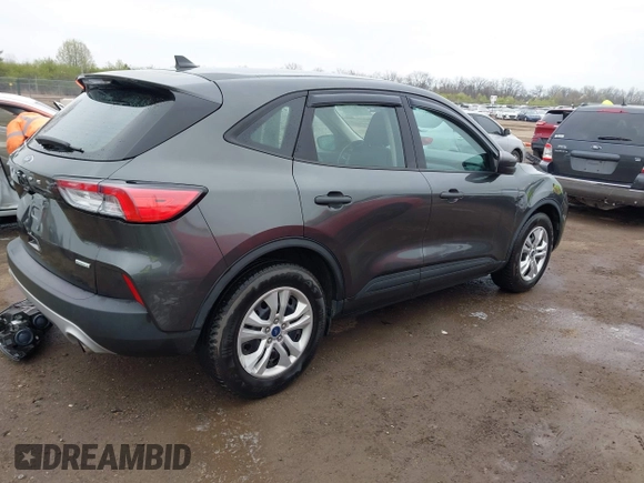 2020 Ford Escape S with VIN 1FMCU0F67LUC02565, listed as a IAAI auction lot 42012711 with 74,317 mi miles and . Bid and sale history available at carsss.com. Image 4.