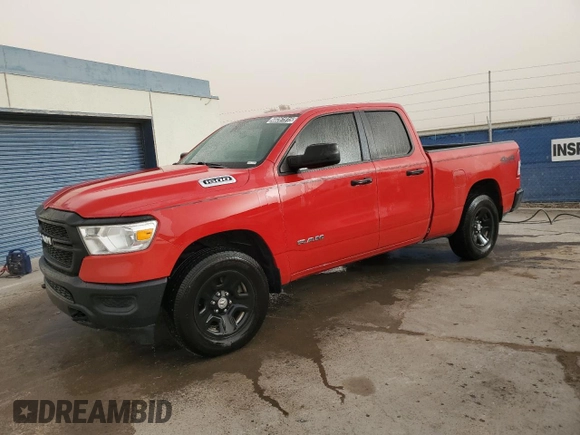 2020 Ram 1500 Tradesman with VIN 1C6RRFCG4LN263258, listed as a Copart auction lot 48261915 with 119,063 mi miles and Clean title. Bid and sale history available at DreamBid. Image 1.