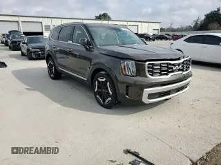 2024 Kia Telluride S with VIN 5XYP64GC0RG557762, listed as a Copart auction lot 43327125 with 2,407 mi miles and Salvage Title. Bid and sale history available at carsss.com. Image 12.