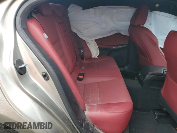 2020 Lexus IS 350 F Sport with VIN JTHGZ1E2XL5018242, listed as a Copart auction lot 43329635 with 38,135 mi miles and Salvage title. Bid and sale history available at DreamBid. Image 10.