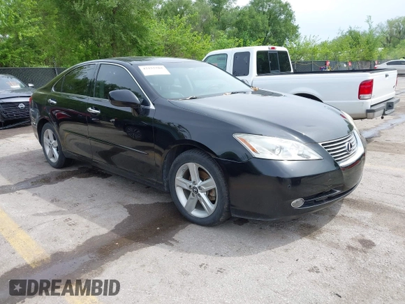 2007 Lexus ES 350 with VIN JTHBJ46G472079669, listed as a IAAI auction lot 42155702 with 169,470 mi miles. Bid and sale history available at carsss.com. Image 1.