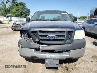 2005 Ford F-150 XL with VIN 1FTRF12W85NB33192, listed as a Copart auction lot 57240225 with 104,331 mi miles and Salvage title. Bid and sale history available at DreamBid. Image 5.