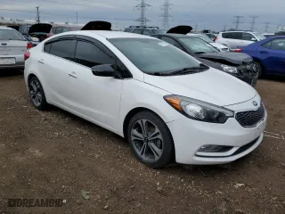 2016 Kia Forte EX with VIN KNAFX4A88G5530700, listed as a Copart auction lot 53818585 with 122,185 mi miles and Clean Title. Bid and sale history available at carsss.com. Image 4.