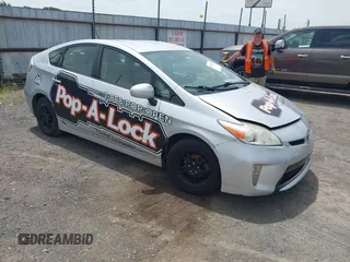 2013 Toyota Prius One with VIN JTDKN3DU3D5704663, listed as a IAAI auction lot 42270987 with 169,353 mi miles and . Bid and sale history available at DreamBid. Image 1.