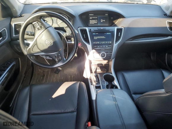 2020 Acura TLX with VIN 19UUB1F30LA011650, listed as a Copart auction lot 86245854 with 98,074 mi miles and Salvage Title. Bid and sale history available at carsss.com. Image 8.