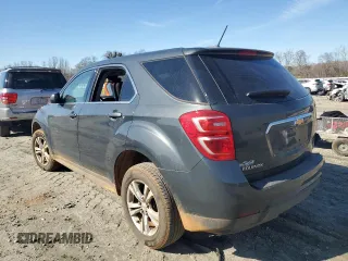 2017 Chevrolet Equinox LS with VIN 2GNALBEK7H1536890, listed as a Copart auction lot 45971515 with 209,645 mi miles and Clean Title. Bid and sale history available at carsss.com. Image 2.