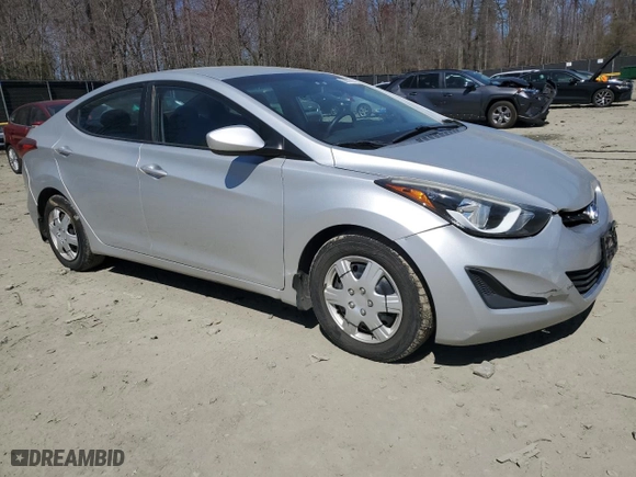 2016 Hyundai Elantra GL with VIN 5NPDH4AE0GH794944, listed as a Copart auction lot 50978145 with 130,901 mi miles and Clean Title. Bid and sale history available at carsss.com. Image 4.
