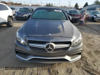 2017 Mercedes-Benz C 63 AMG with VIN 55SWF8GB3HU184554, listed as a Copart auction lot 77395064 with 106,723 mi miles and Salvage title. Bid and sale history available at DreamBid. Image 5.