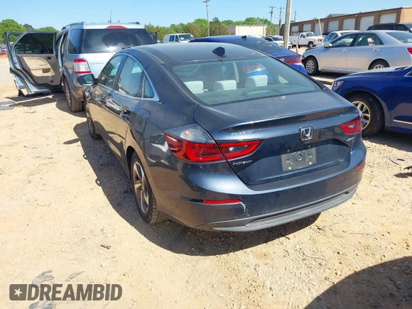 2019 Honda Insight EX with VIN 19XZE4F59KE005629, listed as a IAAI auction lot 41988545 with 150,786 mi miles and . Bid and sale history available at carsss.com. Image 3.