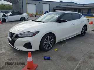 2019 Nissan Maxima SL z VIN 1N4AA6AV6KC380788, wystawiony jako Copart lot #53263665 z przebiegiem 117 796 mil mil oraz Szkoda całkowita • Salvage title. Historia ofert i sprzedaży dostępna na DreamBid. Obrazek 1.