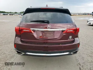 2017 Acura MDX Advance with VIN 5FRYD4H81HB015109, listed as a Copart auction lot 63743725 with 81,184 mi miles and Salvage title. Bid and sale history available at DreamBid. Image 6.
