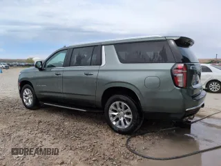 2023 Chevrolet Suburban Premier with VIN 1GNSKFKD3PR338270, listed as a Copart auction lot 54224795 with 44,769 mi miles and Non Repairable. Bid and sale history available at DreamBid. Image 2.