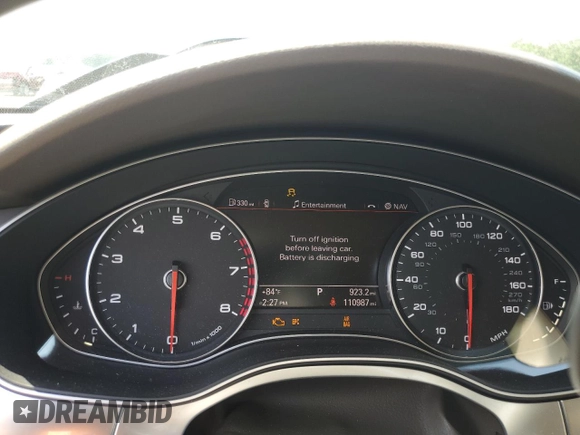 2014 Audi A6 Prestige z VIN WAUHGAFC1EN156688, wystawiony jako Copart lot #63921445 z przebiegiem 110 987 mil mil oraz Czysty tytuł • Clean title. Historia ofert i sprzedaży dostępna na DreamBid. Obrazek 9.