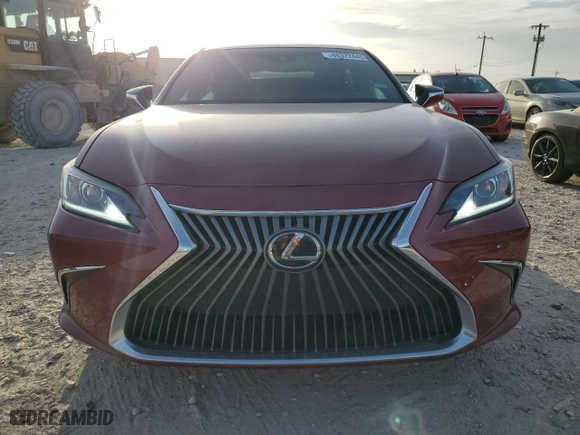 2020 Lexus ES with VIN 58ADZ1B18LU071774, listed as a Copart auction lot 48322445 with 27,950 mi miles and Salvage Title. Bid and sale history available at carsss.com. Image 5.