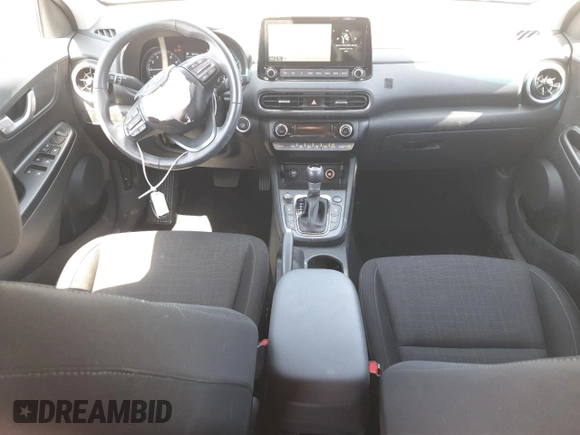 2023 Hyundai Kona SEL with VIN KM8K32AB1PU049637, listed as a Copart auction lot 88974675 with 18,453 mi miles and Salvage Title. Bid and sale history available at DreamBid. Image 8.