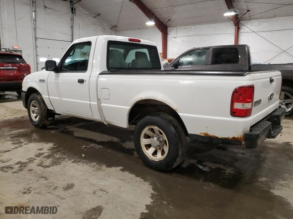 2007 Ford Ranger XL with VIN 1FTYR10U07PA72741, listed as a Copart auction lot 52463565 with 93,068 mi miles and Clean Title. Bid and sale history available at carsss.com. Image 2.