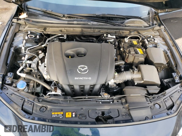 2022 Mazda 3 S z VIN JM1BPAAL1N1506795, wystawiony jako Copart lot #82496954 z przebiegiem 18 693 mil mil oraz Szkoda całkowita • Salvage title. Historia ofert i sprzedaży dostępna na DreamBid. Obrazek 13.