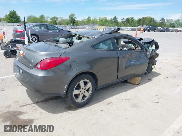2007 Pontiac G6 GT with VIN 1G2ZH18N774116454, listed as a IAAI auction lot 42245394 with 200,277 mi miles and . Bid and sale history available at DreamBid. Image 4.