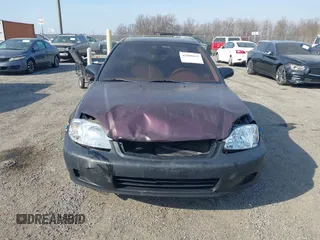 2000 Honda Civic LX with VIN 2HGEJ6675YH528894, listed as a IAAI auction lot 41800415 with 444,713 mi miles. Bid and sale history available at carsss.com. Image 12.