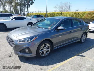 2019 Hyundai Sonata Sport with VIN 5NPE34AF0KH729418, listed as a IAAI auction lot 41799327 with 19,234 mi miles. Bid and sale history available at carsss.com. Image 17.
