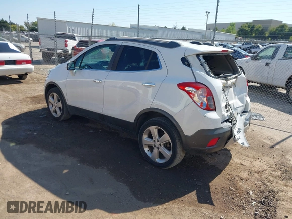 2016 Buick Encore with VIN KL4CJASB2GB712565, listed as a IAAI auction lot 40590890 with 184,612 mi miles and . Bid and sale history available at DreamBid. Image 3.