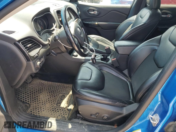 2020 Jeep Cherokee Latitude Plus with VIN 1C4PJMLB6LD580464, listed as a Copart auction lot 59023435 with 80,211 mi miles and Salvage title. Bid and sale history available at DreamBid. Image 7.