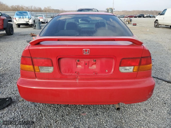 1998 Honda Civic EX with VIN 1HGEJ8249WL062510, listed as a Copart auction lot 44104035 with 133,381 mi miles and Salvage Title. Bid and sale history available at carsss.com. Image 6.