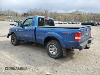 2007 Ford Ranger XL with VIN 1FTYR11E57PA56901, listed as a Copart auction lot 53046805 with 0 mi miles and Salvage Title. Bid and sale history available at carsss.com. Image 2.