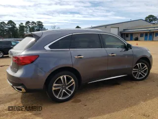 2018 Acura MDX Advance with VIN 5J8YD4H87JL007795, listed as a Copart auction lot 48009885 with Not Provided miles and Salvage Title. Bid and sale history available at carsss.com. Image 3.