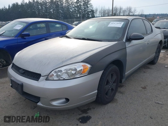 2006 Chevrolet Monte Carlo LT 3.5L z VIN 2G1WM15K369196117, wystawiony jako IAAI lot #41764311 z przebiegiem 204 716 mil mil oraz . Historia ofert i sprzedaży dostępna na DreamBid. Obrazek 2.