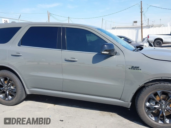 2021 Dodge Durango R/T with VIN 1C4SDHCT9MC573095, listed as a IAAI auction lot 41852401 with 63,492 mi miles and . Bid and sale history available at DreamBid. Image 13.