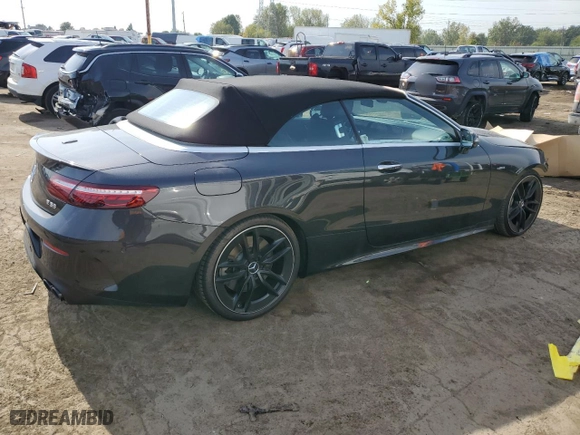 2021 Mercedes-Benz E-Class AMG E 53 with VIN W1K1K6BB2MF164763, listed as a Copart auction lot 74480874 with 0 mi miles and Salvage Title. Bid and sale history available at carsss.com. Image 3.