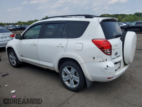 2007 Toyota RAV4 Sport z VIN JTMBK32V575016043, wystawiony jako Copart lot #59909495 z przebiegiem 141 535 mil mil oraz Czysty tytuł • Clean title. Historia ofert i sprzedaży dostępna na DreamBid. Obrazek 2.