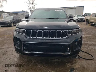 2022 Jeep Grand Cherokee Overland with VIN 1C4RJKDG5N8552142, listed as a Copart auction lot 47270055 with 52,377 mi miles and Salvage title. Bid and sale history available at DreamBid. Image 5.