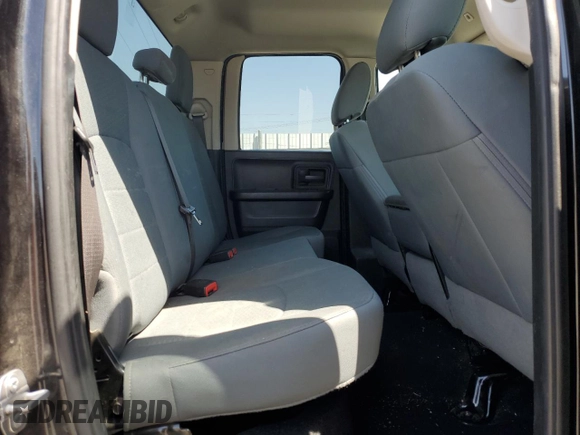 2019 Ram 1500 Tradesman with VIN 1C6RR6FG8KS555619, listed as a Copart auction lot 55538675 with 204,157 mi miles and Salvage title. Bid and sale history available at DreamBid. Image 10.