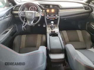 2017 Honda Civic Sedan Si with VIN 2HGFC1E57HH700201, listed as a Copart auction lot 46537475 with 143,181 mi miles and Salvage Title. Bid and sale history available at carsss.com. Image 8.