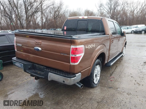 2011 Ford F-150 XLT with VIN 1FTFW1ET7BKD43896, listed as a IAAI auction lot 41709050 with 228,834 mi miles. Bid and sale history available at carsss.com. Image 4.
