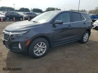 2023 Chevrolet Equinox LT with VIN 3GNAXTEG7PS112781, listed as a Copart auction lot 54588545 with 11,985 mi miles and Salvage Title. Bid and sale history available at carsss.com. Image 1.