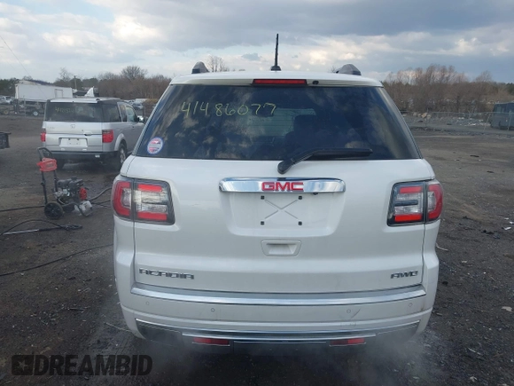 2016 GMC Acadia Denali with VIN 1GKKVTKD5GJ175039, listed as a IAAI auction lot 41486077 with 137,509 mi miles. Bid and sale history available at carsss.com. Image 17.