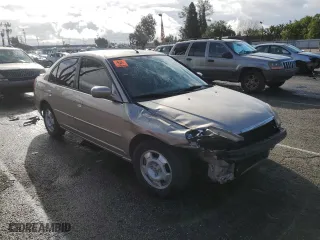 2003 Honda Civic Hybrid with VIN JHMES95613S015731, listed as a Copart auction lot 49102725 with 157,441 mi miles and Clean Title. Bid and sale history available at carsss.com. Image 4.