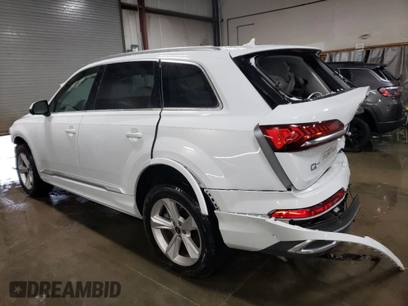 2024 Audi Q7 Premium Plus with VIN WA1LCBF75RD000760, listed as a Copart auction lot 79303054 with 16,419 mi miles and Salvage Title. Bid and sale history available at carsss.com. Image 2.