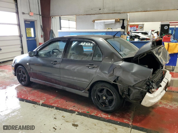 2003 Mitsubishi Lancer OZ-Rally with VIN JA3AJ86E73U055107, listed as a Copart auction lot 47532845 with 186,173 mi miles and Salvage Title. Bid and sale history available at carsss.com. Image 2.