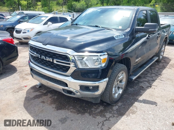 2023 Ram 1500 Big Horn with VIN 1C6SRFFT0PN661101, listed as a IAAI auction lot 42486915 with 10,646 mi miles and . Bid and sale history available at DreamBid. Image 17.