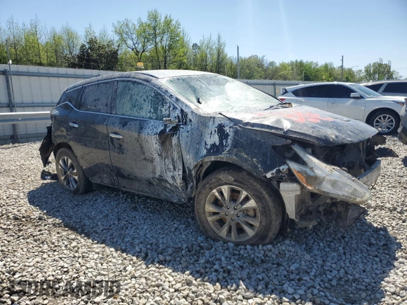 2017 Nissan Murano S with VIN 5N1AZ2MG2HN131633, listed as a Copart auction lot 52332825 with 141,171 mi miles and Salvage Title. Bid and sale history available at carsss.com. Image 4.