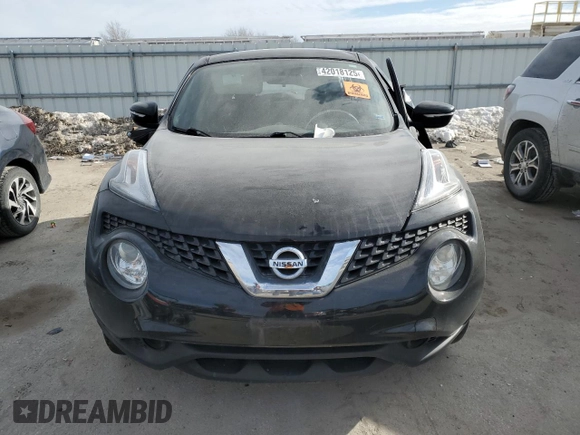 2016 Nissan Juke SL with VIN JN8AF5MR7GT604246, listed as a Copart auction lot 42018125 with Not Provided miles and Salvage Title. Bid and sale history available at carsss.com. Image 5.