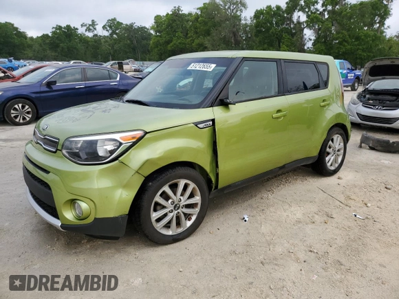 2018 Kia Soul + with VIN KNDJP3A5XJ7889359, listed as a Copart auction lot 51212655 with 112,985 mi miles and Salvage Title. Bid and sale history available at carsss.com. Image 1.