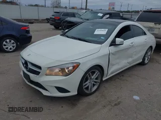 2016 Mercedes-Benz CLA with VIN WDDSJ4EB3GN322304, listed as a IAAI auction lot 41349459 with 159,347 mi miles. Bid and sale history available at carsss.com. Image 2.